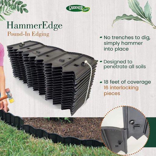 HammerEdge™ No-Dig In-Ground Edging