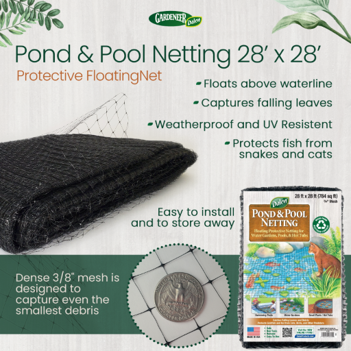 Heavy Duty Pond &amp; Pool Netting - Protect Fish &amp; More