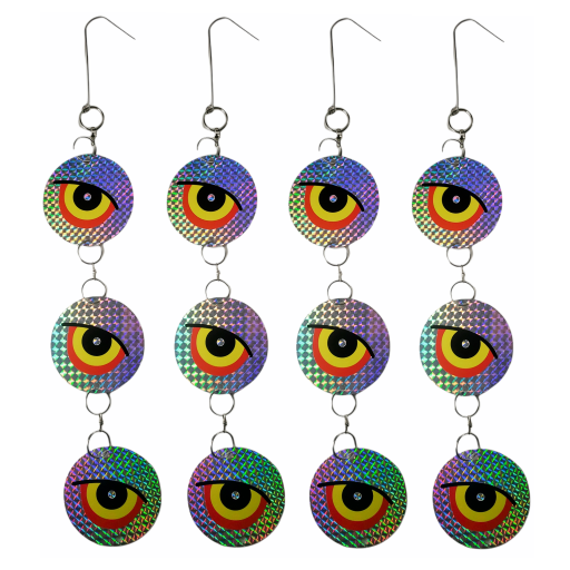 Guard&#39;n Eye® Full Spectrum Reflective Hanging Disks (4 pack)