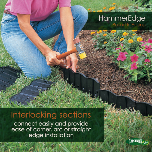 HammerEdge™ No-Dig In-Ground Edging