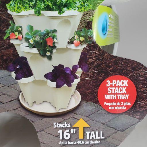 Stackable Garden - Indoor &amp; Outdoor Vertical Planter